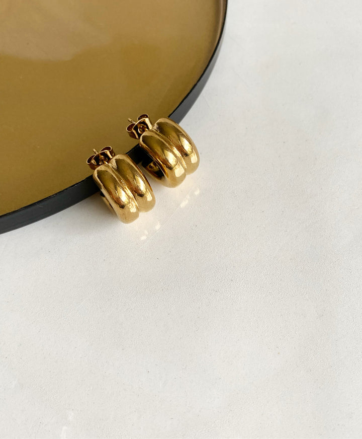 Marcel hoop earrings