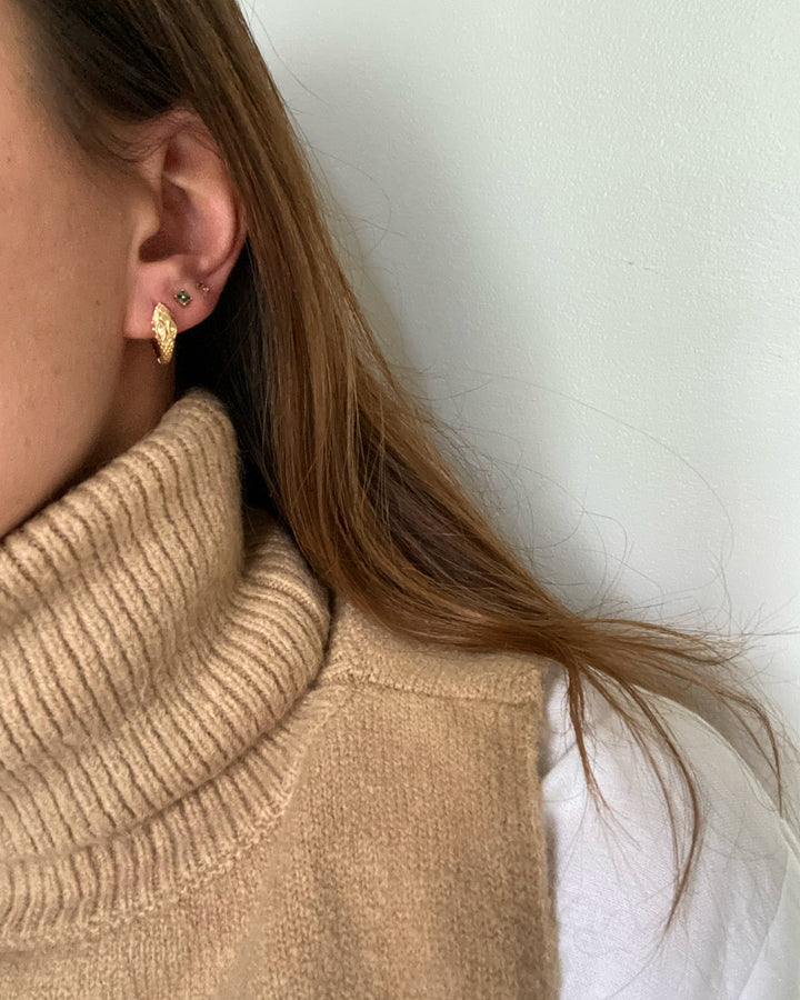 Noé hoop earrings