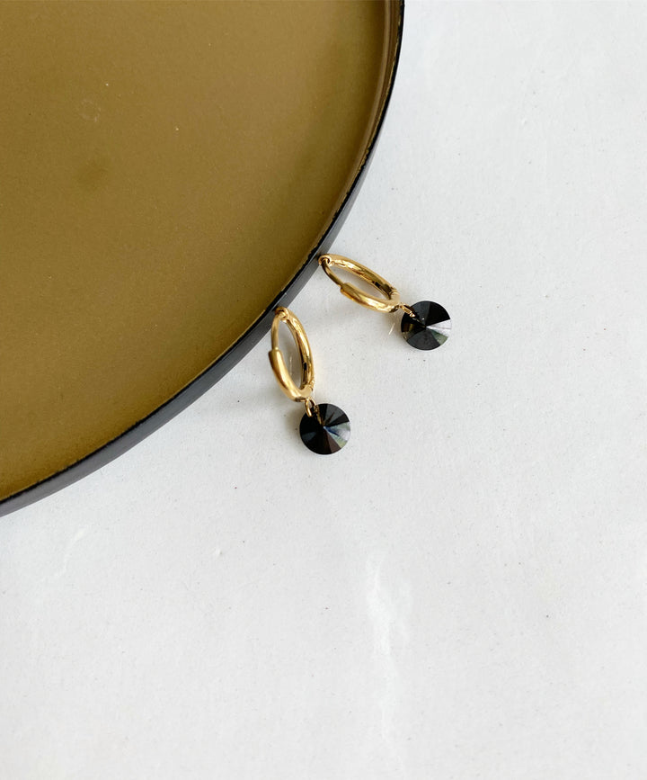 Dune hoop earrings