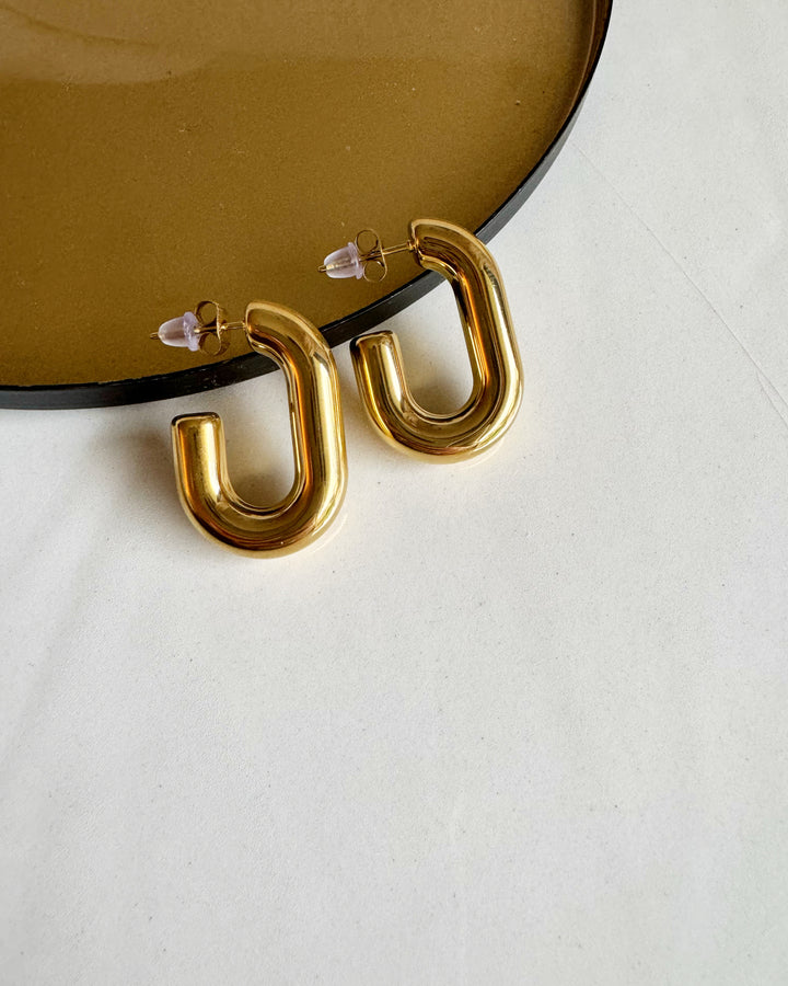 Louise hoop earrings