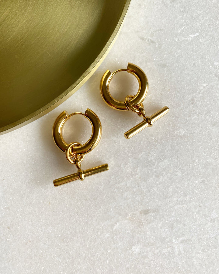 Verlaine hoop earrings