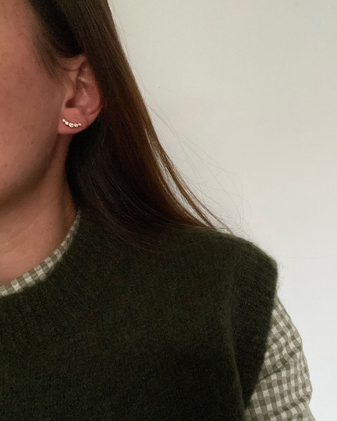 Boucle d'oreille à l'unité Alicia