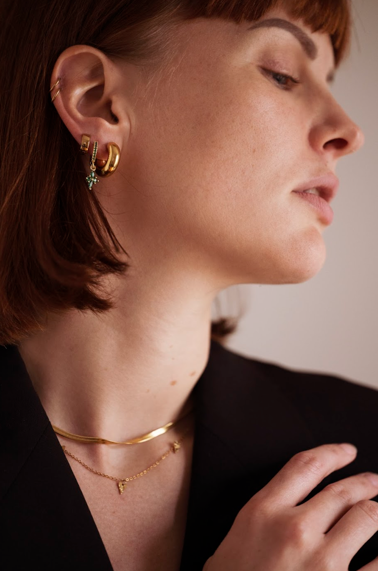 Sidonie hoop earrings 