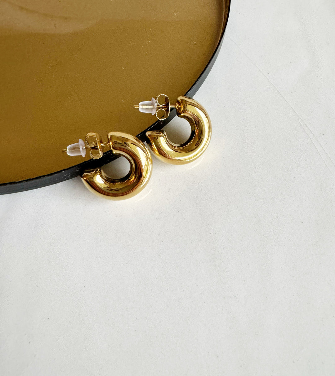 Zoé hoop earrings