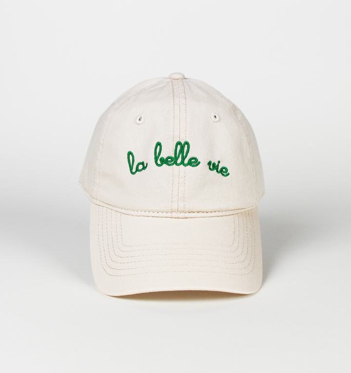 Casquette la belle vie