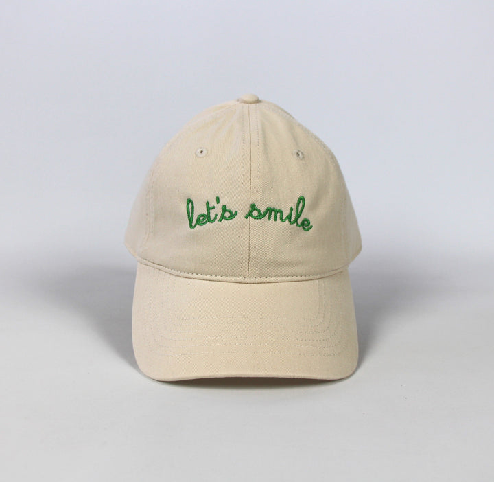Casquette let's smile