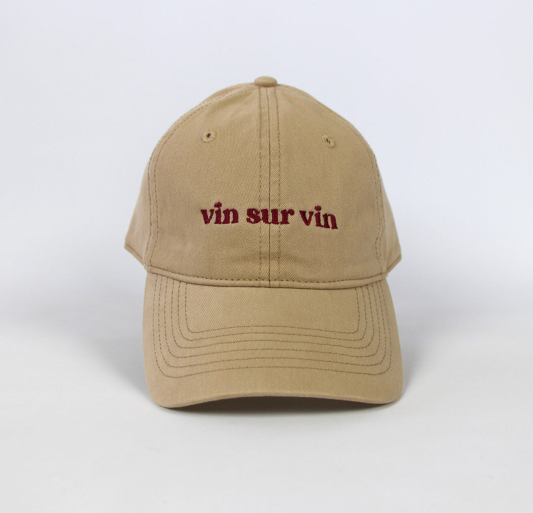Casquette vin-sur-vin
