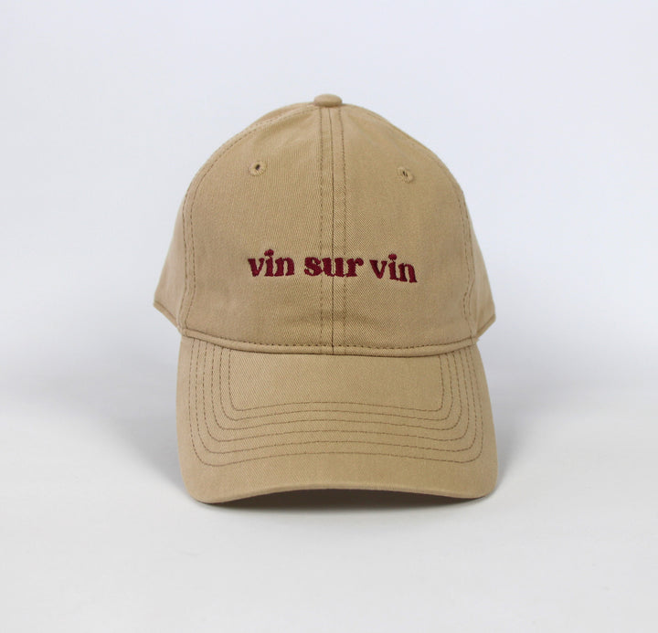 Casquette vin-sur-vin