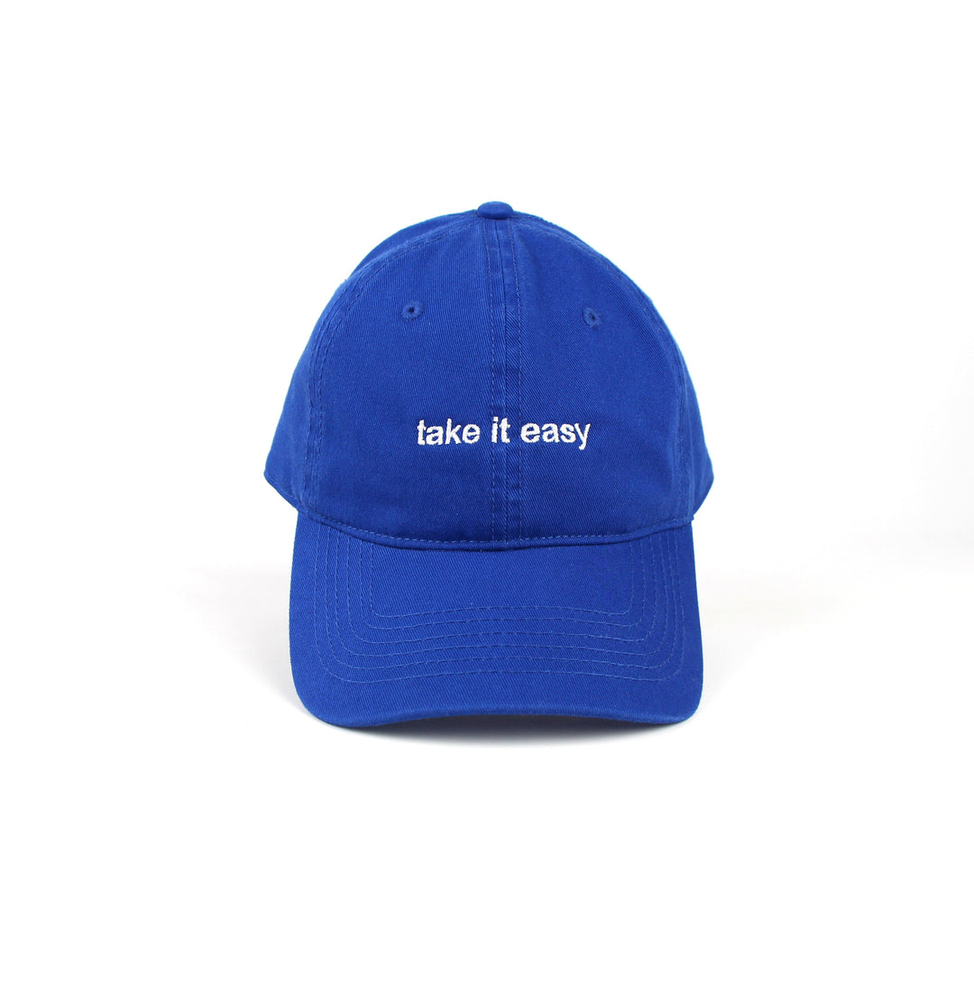 Casquette take it easy brodée