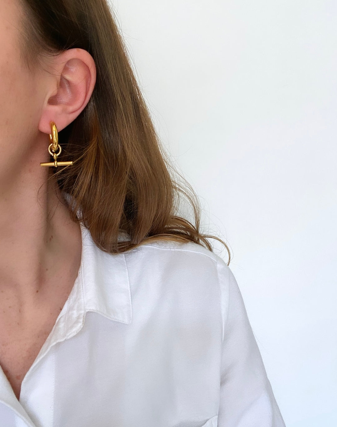 Verlaine hoop earrings