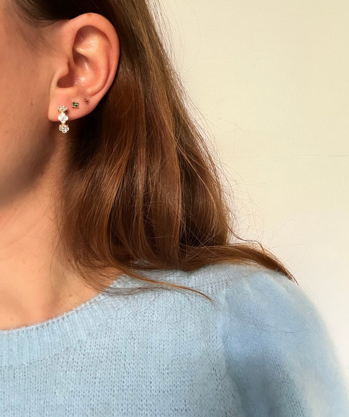 Paloma hoop earrings