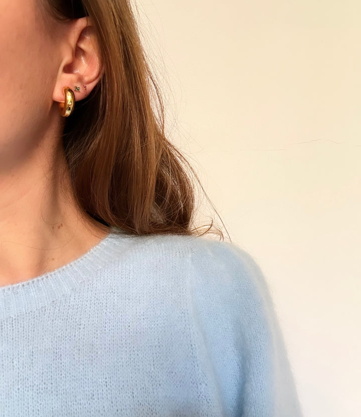 Zoé hoop earrings