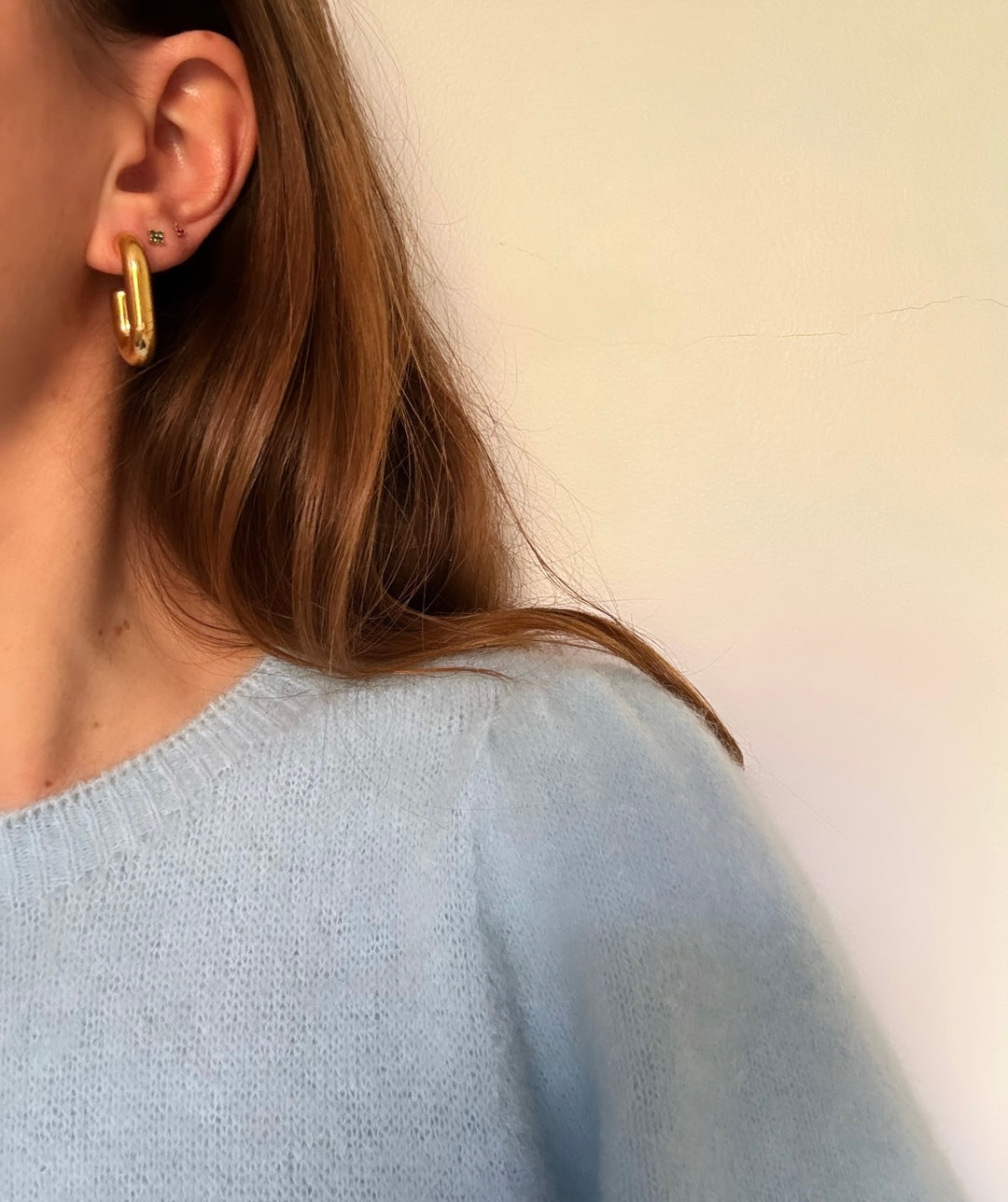 Louise hoop earrings