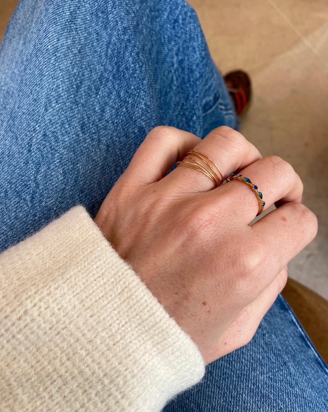 Bague Jo (Lot de 6)
