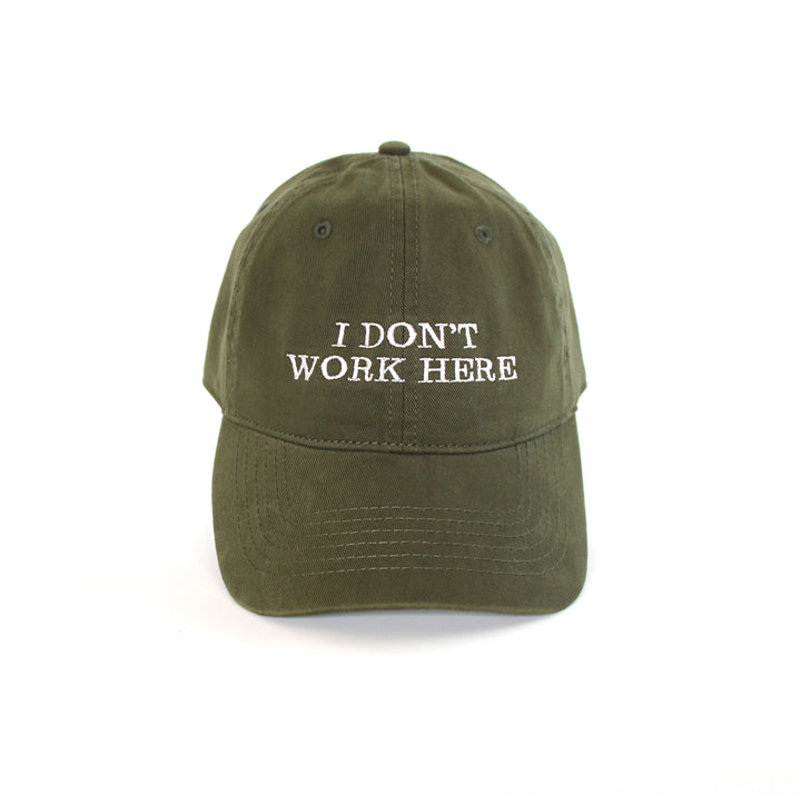 Casquette I don't work here