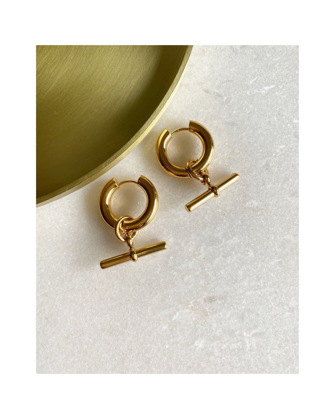 Verlaine hoop earrings