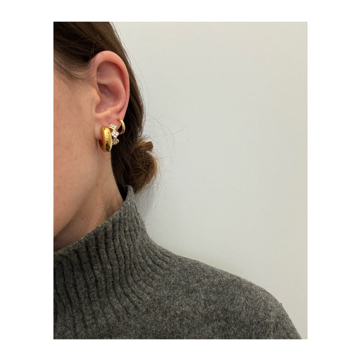 Paloma hoop earrings